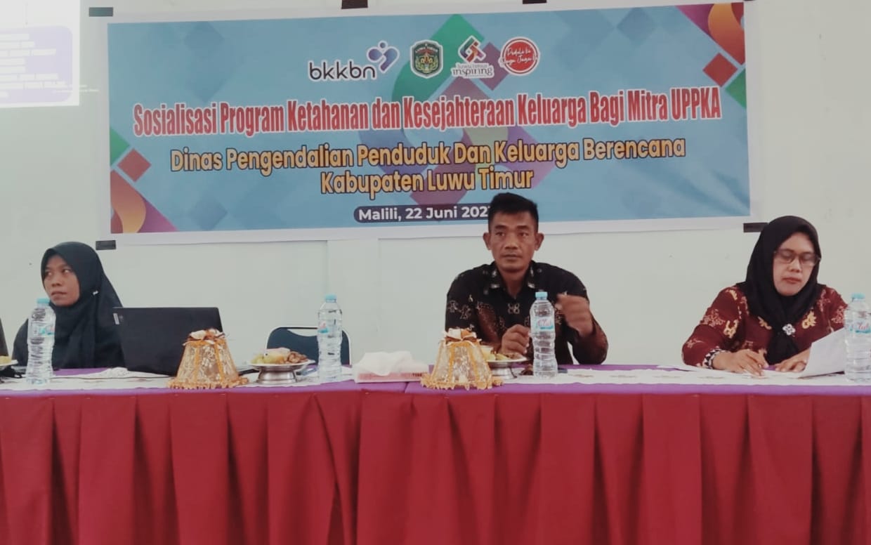 Tingkatkan Peran Mitra Kerja Dinas P Kb Lutim Gelar Sosialisasi