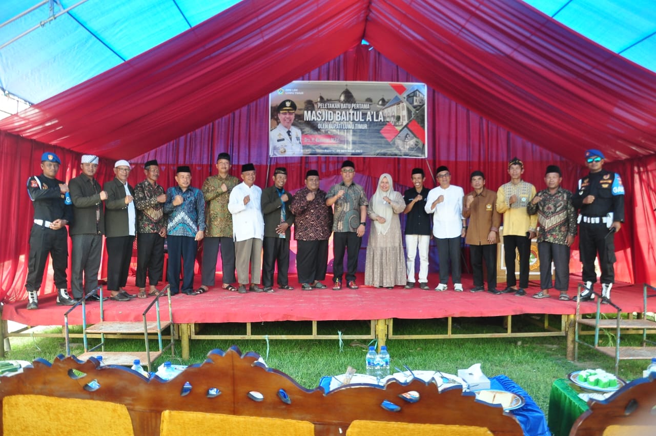 Bupati Budiman Letakkan Batu Pertama Renovasi Masjid “Baitul A’la ...