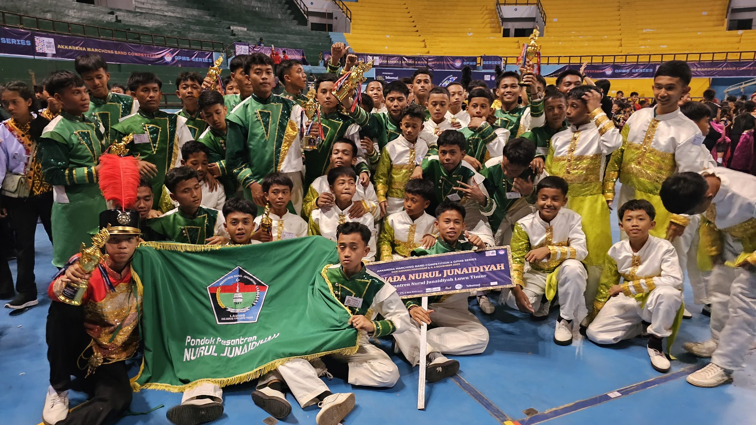 Mb Gema Nada Ponpes Nurul Junaidiyah Juara Nasional Di Akkarena 