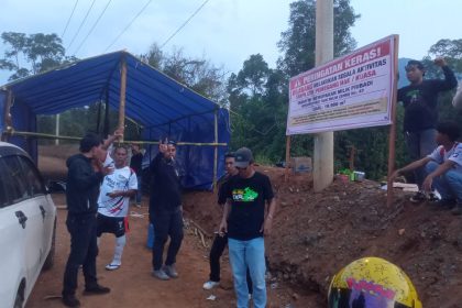 P2KH menyurati Polres Luwu Timur terkait rencana penguasaan fisik empat objek SHM di Desa Harapan (Ist).