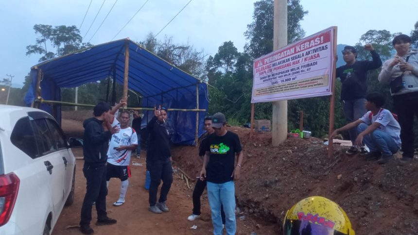 P2KH menyurati Polres Luwu Timur terkait rencana penguasaan fisik empat objek SHM di Desa Harapan (Ist).