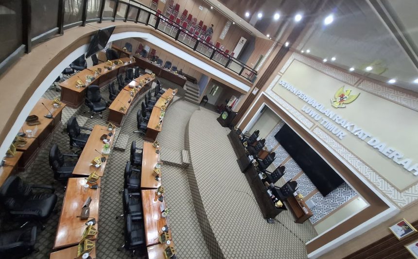 DPRD Luwu Timur menjadwalkan rapat paripurna persetujuan bersama Ranperda Perubahan APBD 2026 pada Senin, 14 September 2026.