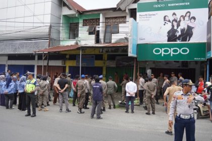Pemkot Palopo mulai menertibkan dan mengosongkan ruko aset daerah yang masa berlaku HGB-nya berakhir (Sumber: Dinas Kominfo SP Palopo)