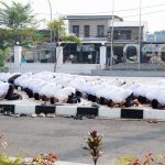Pemerintah Kota Palopo menggelar salat istisqa di halaman Kantor Wali Kota, Rabu (30/9/2026). (Sumber: Dinas Kominfo SP Kota Palopo).