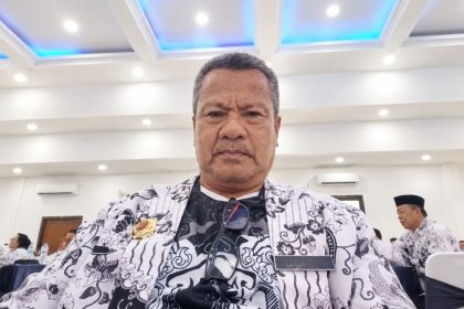 Ketua PGRI Kabupaten Luwu Timur, Sunarto (Ist)
