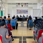 kegiatan monitoring Ranperda APBD 2027 yang berlangsung di Gedung Serbaguna Kecamatan Tomoni Timur, Senin (19/10/2026). (Sumber: Humas Tomoni Timur)