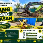 Kejaksaan Negeri Luwu Timur akan melelang tiga barang rampasan negara pada Rabu (21/10/2026), berupa excavator, mesin cultivator, dan sepeda motor. Batas akhir penyetoran uang jaminan jatuh pada Selasa (20/10/2026).